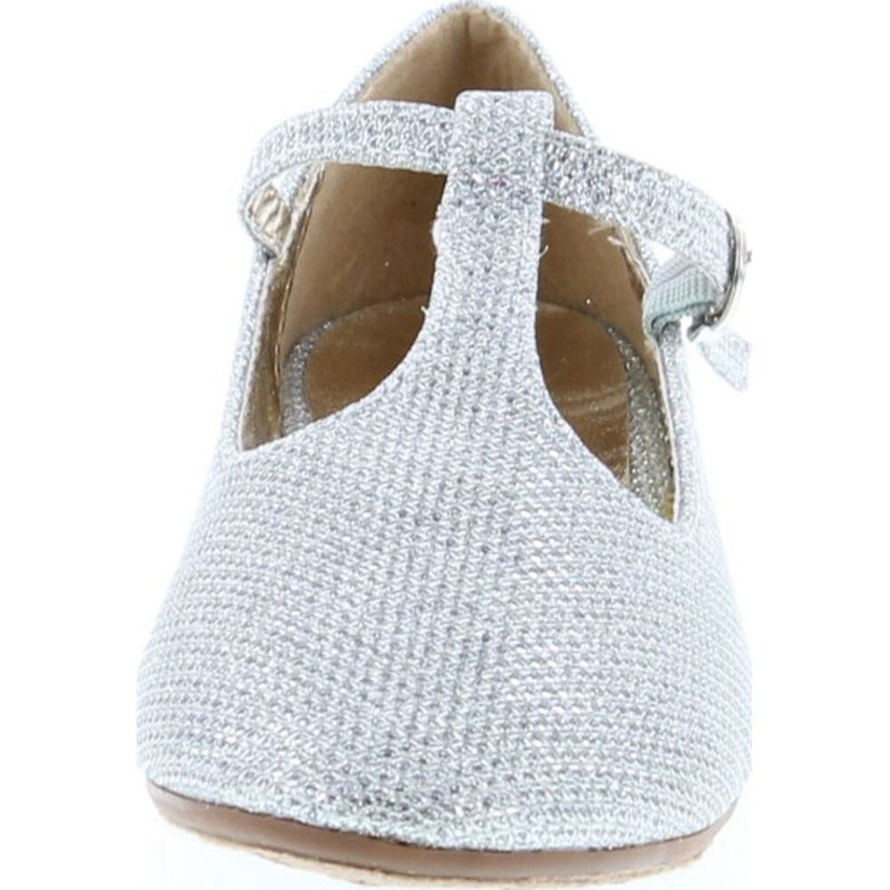 Bella Marie Triss-13K Silver ChildG flats-shoes 1 NEW - Picture 8 of 8